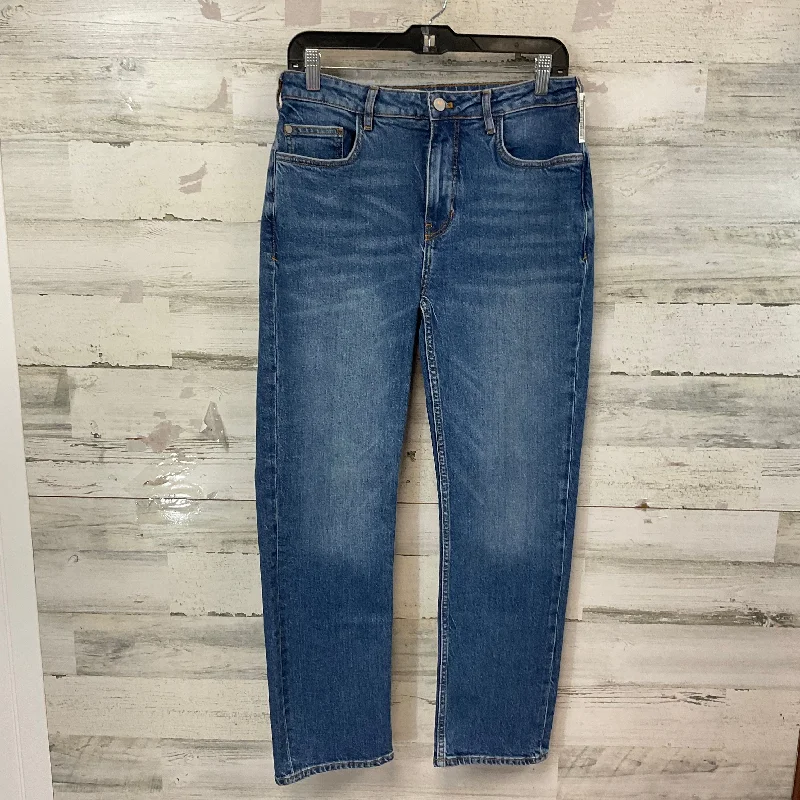 Jeans Straight By Pilcro In Blue Denim, Size: 6