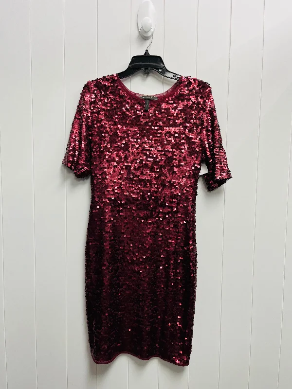 Dress Party Short By Bcbgmaxazria In Red, Size: L