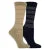 Dr. Scholls Womens American Lifestyle Collection Island Sand Crew Socks 2 Pair