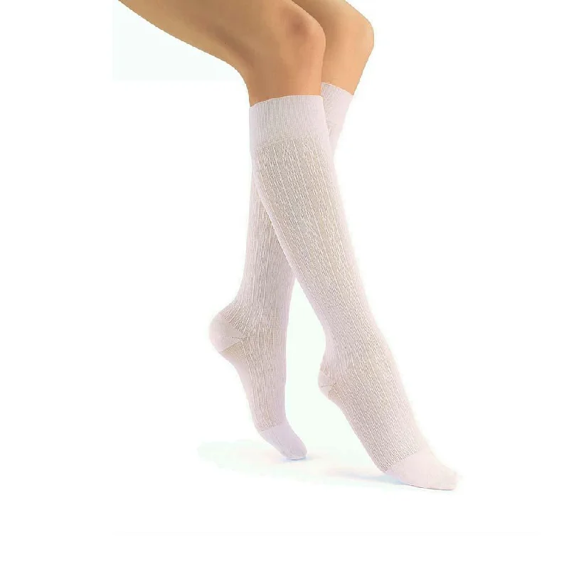 JOBST soSoft Compression Socks, 20-30 mmHg, Knee High, Brocade, Closed Toe