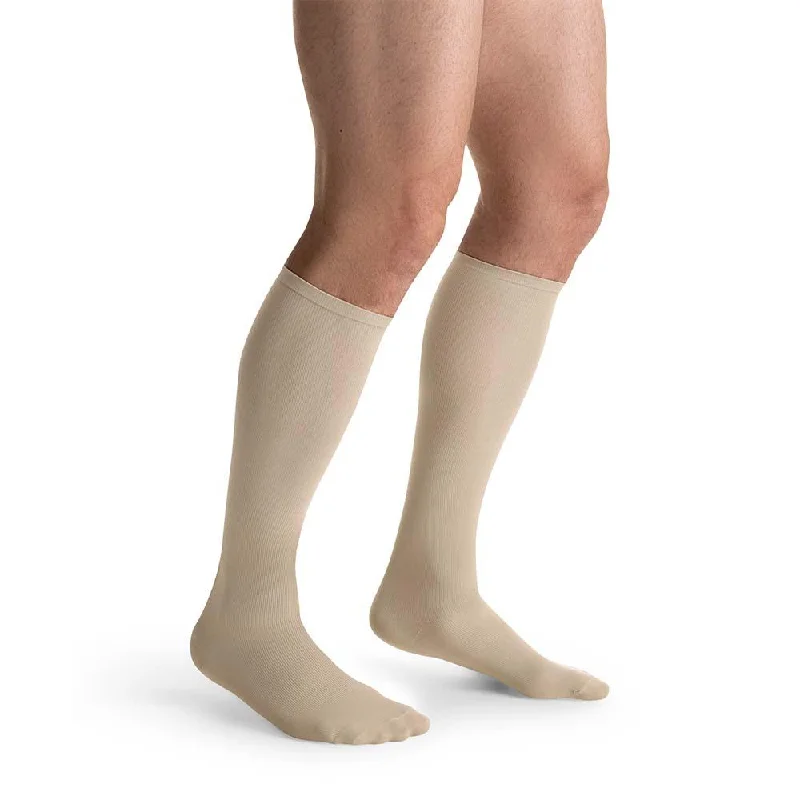 JOBST Travel Sock Compression Socks ,15-20 mmHg, Knee High, Closed Toe